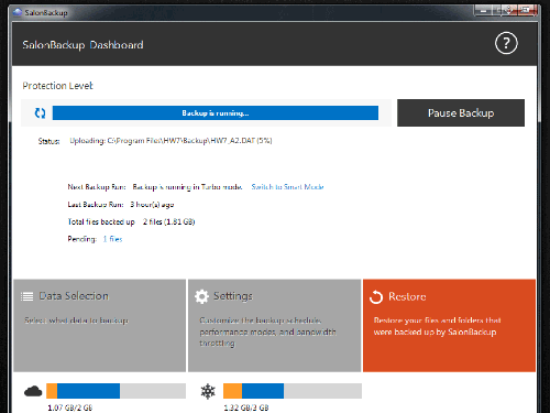 Hairware Beautyware Cloud Backup